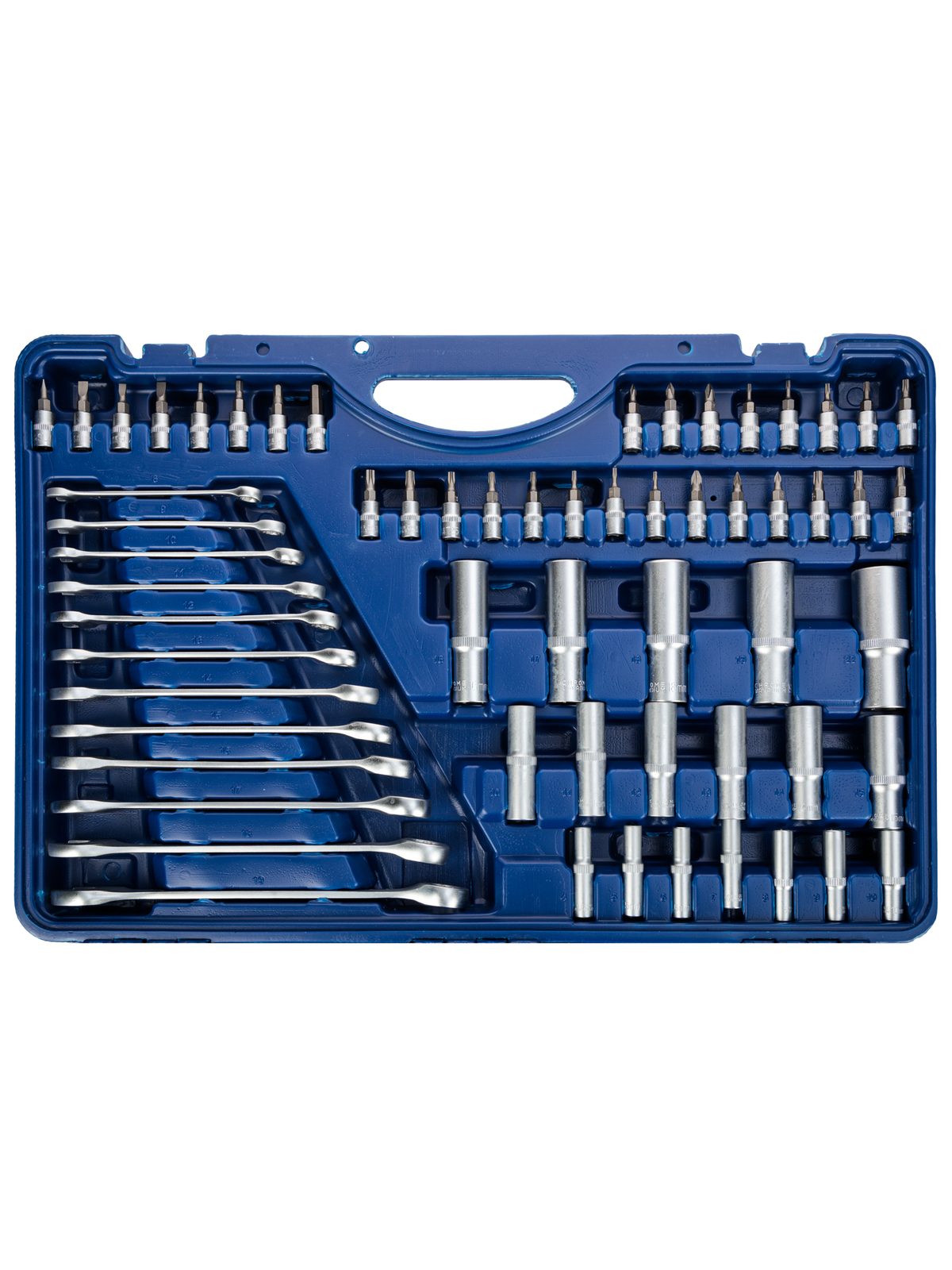 Набор инструментов 215 предметов 1/4", 3/8" 1/2" Vertul