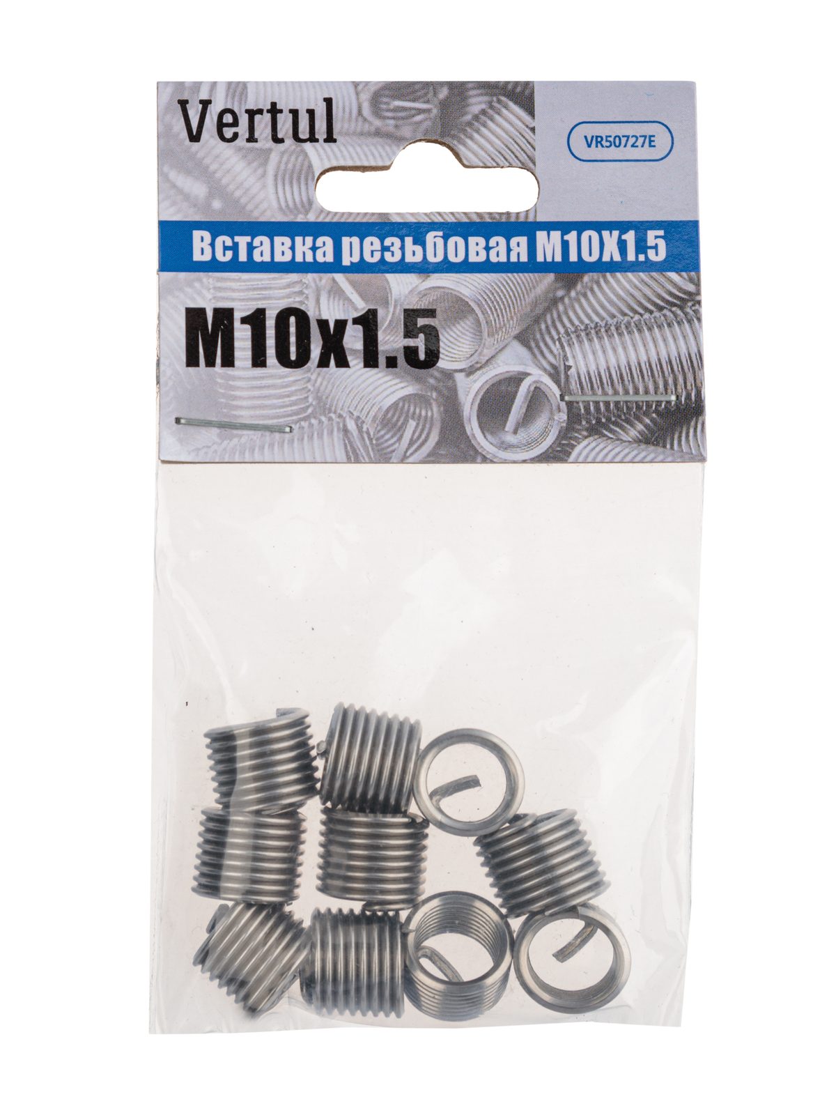 Вставка резьбовая M10X1.5 (упак.10шт) Vertul